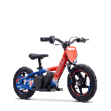 Draisienne SEDNA mx12 bleu/blanc/rouge + casque KENNY