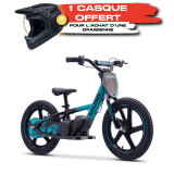 Draisienne SEDNA mx16 bleu + casque KENNY | Oxmoto
