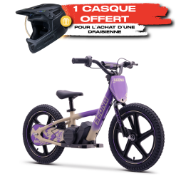 Draisienne SEDNA mx16 violet + casque KENNY | Oxmoto