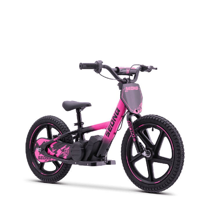 Draisienne SEDNA mx16 rose + casque KENNY | Oxmoto