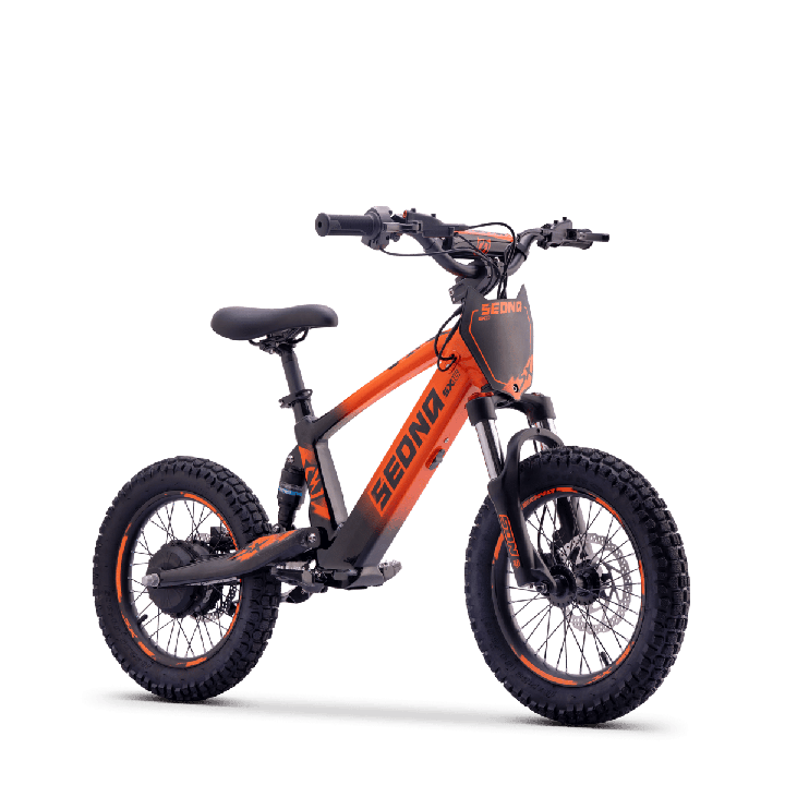 Draisienne SEDNA sx16 orange + casque KENNY | Oxmoto