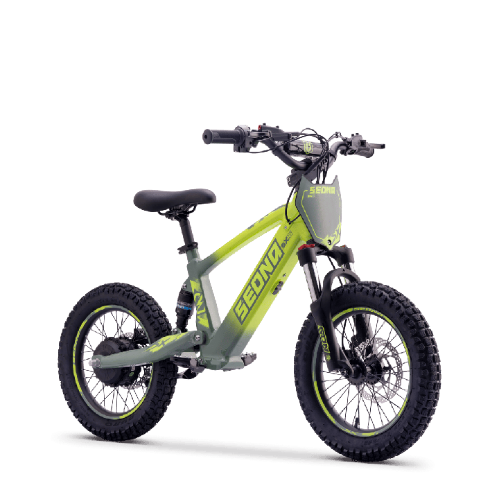 Draisienne SEDNA sx16 vert + casque KENNY | Oxmoto