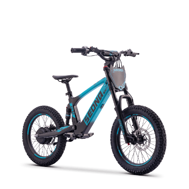 Draisienne SEDNA sx18 bleu + casque KENNY | Oxmoto