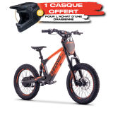 Draisienne SEDNA sx18 orange + casque KENNY | Oxmoto