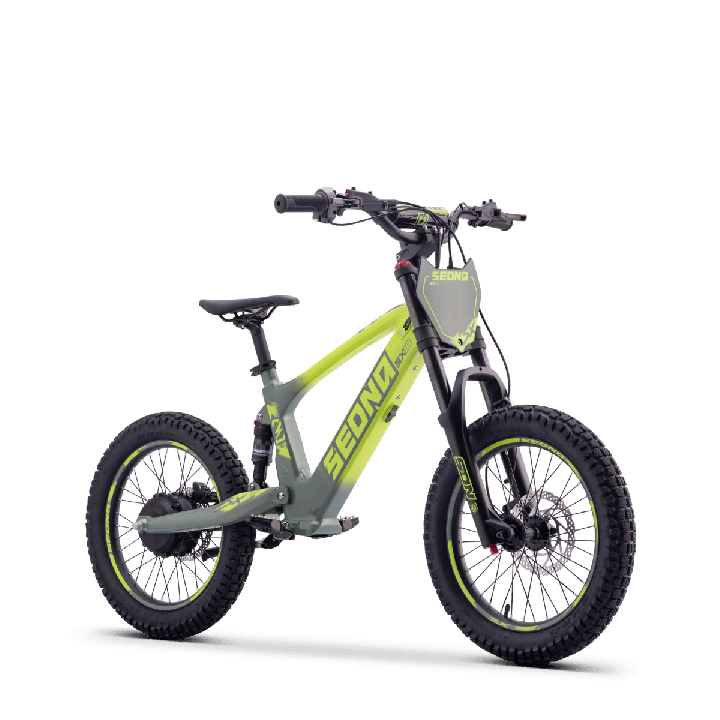 Draisienne SEDNA sx18 vert + casque KENNY | Oxmoto