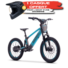 Draisienne SEDNA sx20 bleu + casque KENNY | Oxmoto