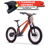 Draisienne SEDNA sx20 orange + casque KENNY | Oxmoto