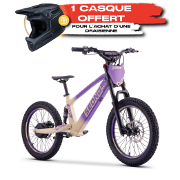 Draisienne SEDNA sx20 violet + casque KENNY | Oxmoto