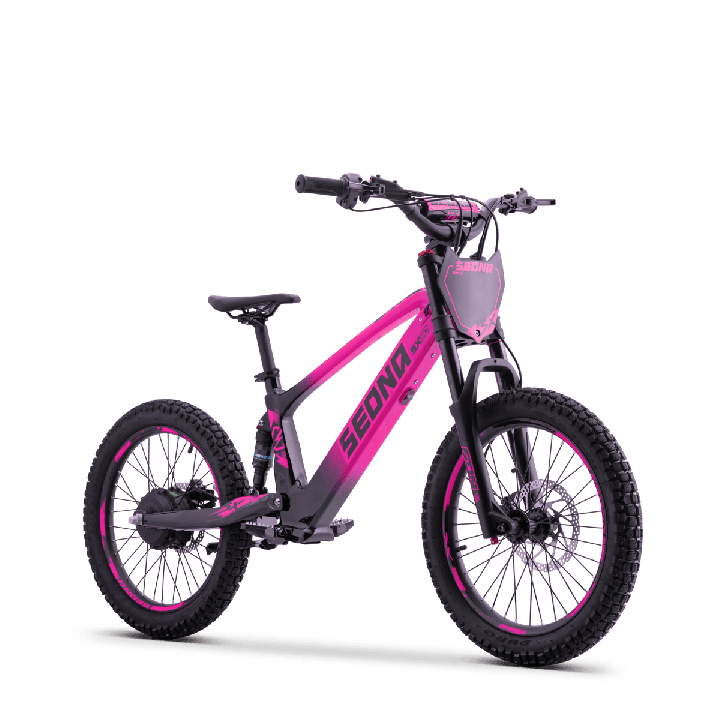 Draisienne SEDNA sx20 rose + casque KENNY | Oxmoto