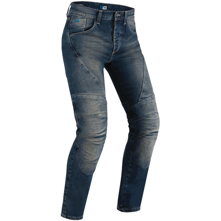 Pantalon jeans pmj dallas bleu aaa | Oxmoto