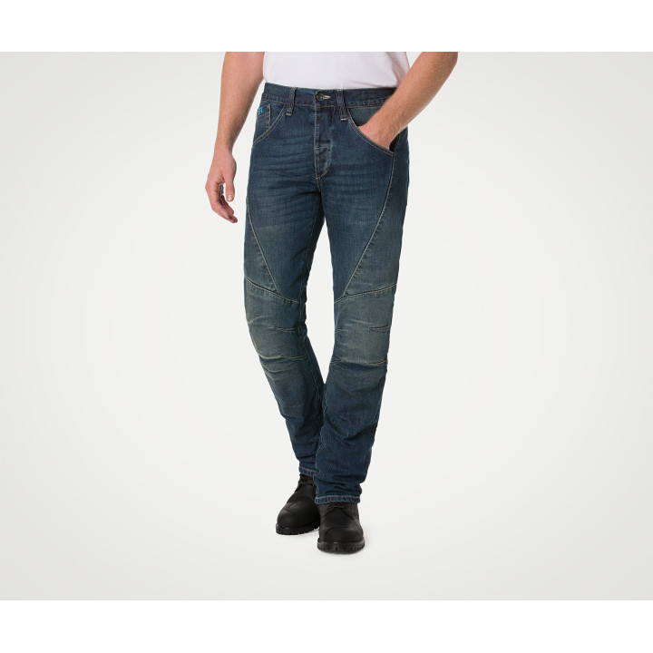 Pantalon jeans pmj dallas bleu aaa | Oxmoto
