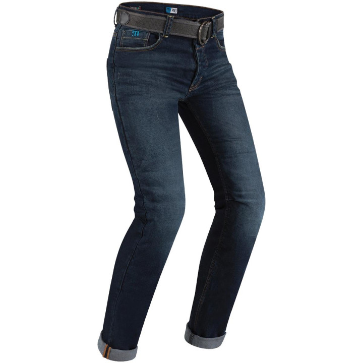 Pantalon jeans pmj caferacer bleu aaa | Oxmoto