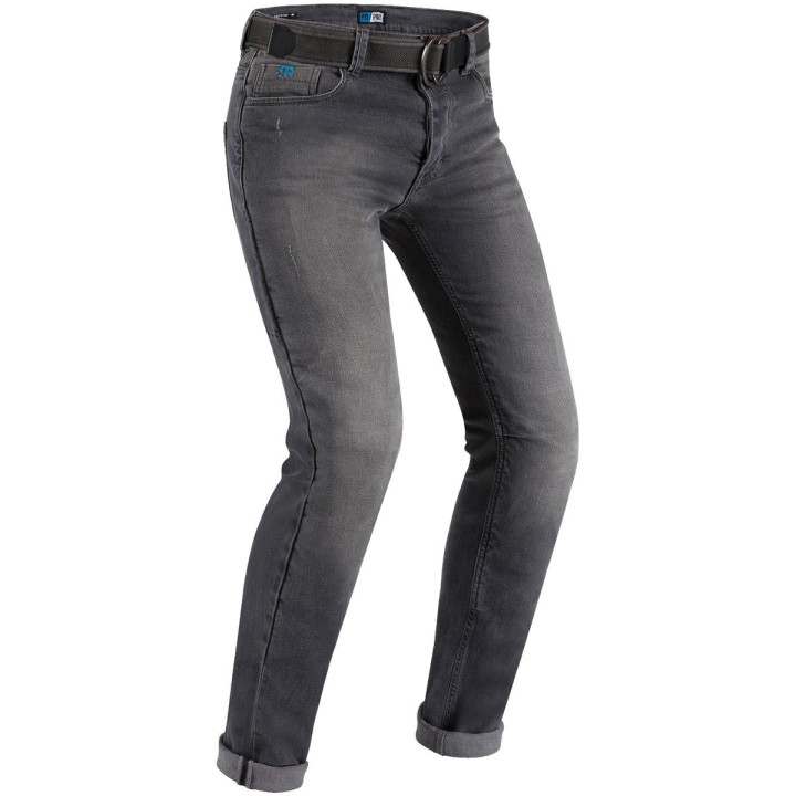 Pantalon jeans pmj caferacer gris aaa | Oxmoto