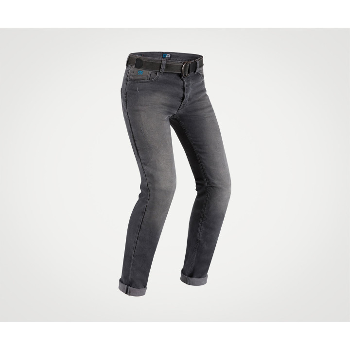 Pantalon jeans pmj caferacer gris aaa | Oxmoto