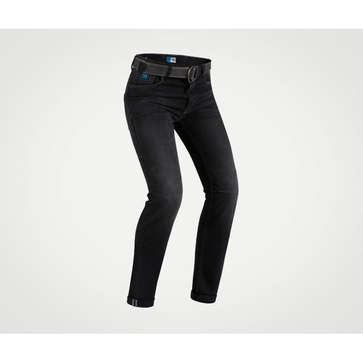 Pantalon jeans pmj caferacer noir aaa | Oxmoto