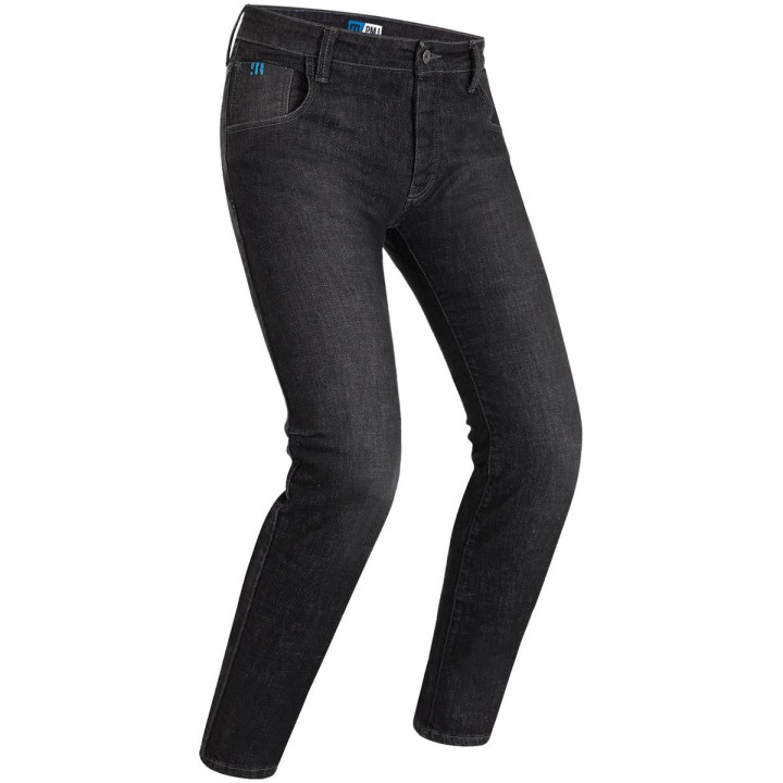 Pantalon jeans pmj rider man noir a | Oxmoto