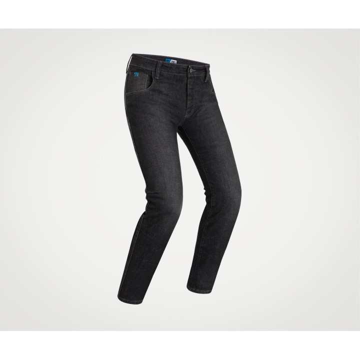 Pantalon jeans pmj rider man noir a | Oxmoto