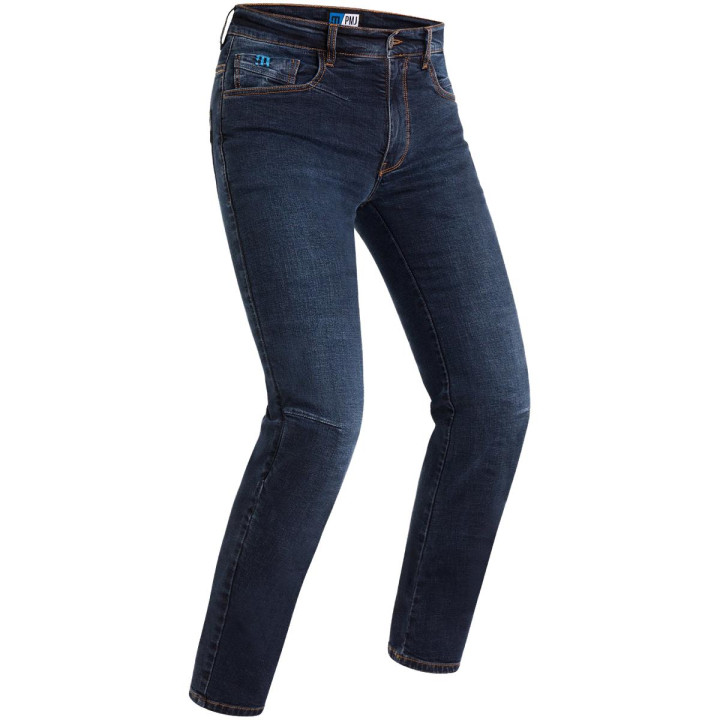 Pantalon jeans pmj cruise bleu foncé aa | Oxmoto