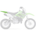 Garde-boue arrière UFO vert KX Kawasaki KLX110 | Oxmoto