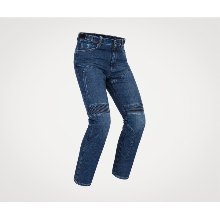 Pantalon jeans pmj dust bleu aaa | Oxmoto