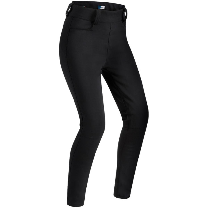 Pantalon jeans pmj femme spring noir aa | Oxmoto