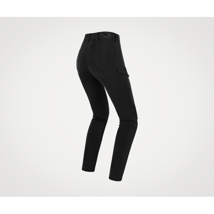 Pantalon jeans pmj femme sidney noir aa | Oxmoto