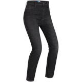 Pantalon jeans pmj femme sara noir a | Oxmoto