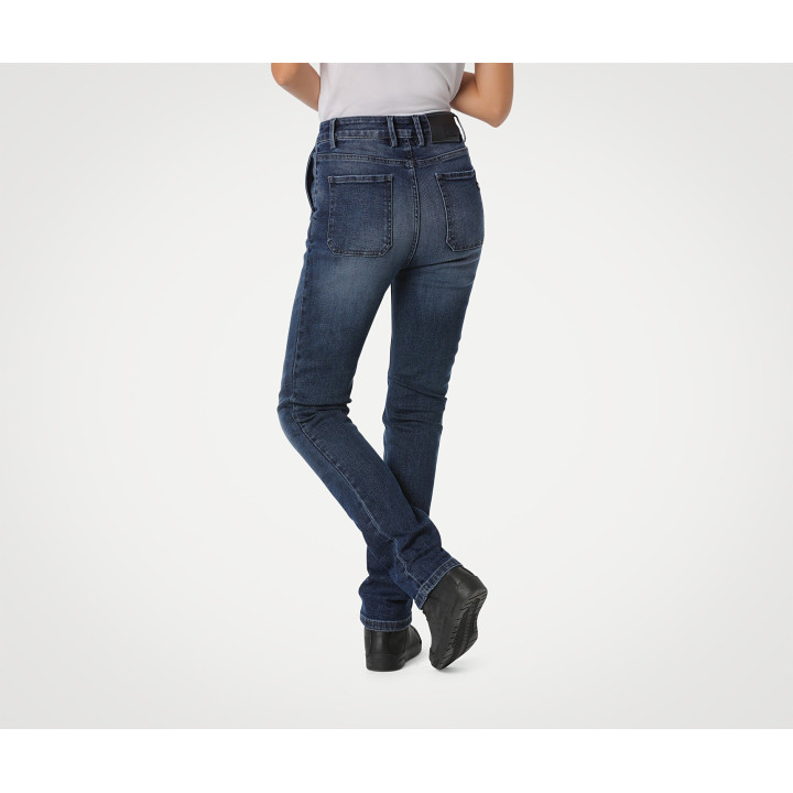 Pantalon jeans pmj femme victoria bleu aa | Oxmoto