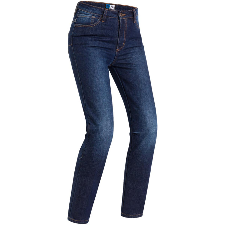 Pantalon jeans pmj femme hollie bleu aaa | Oxmoto