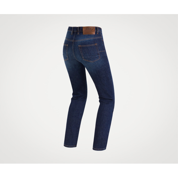 Pantalon jeans pmj femme hollie bleu aaa | Oxmoto