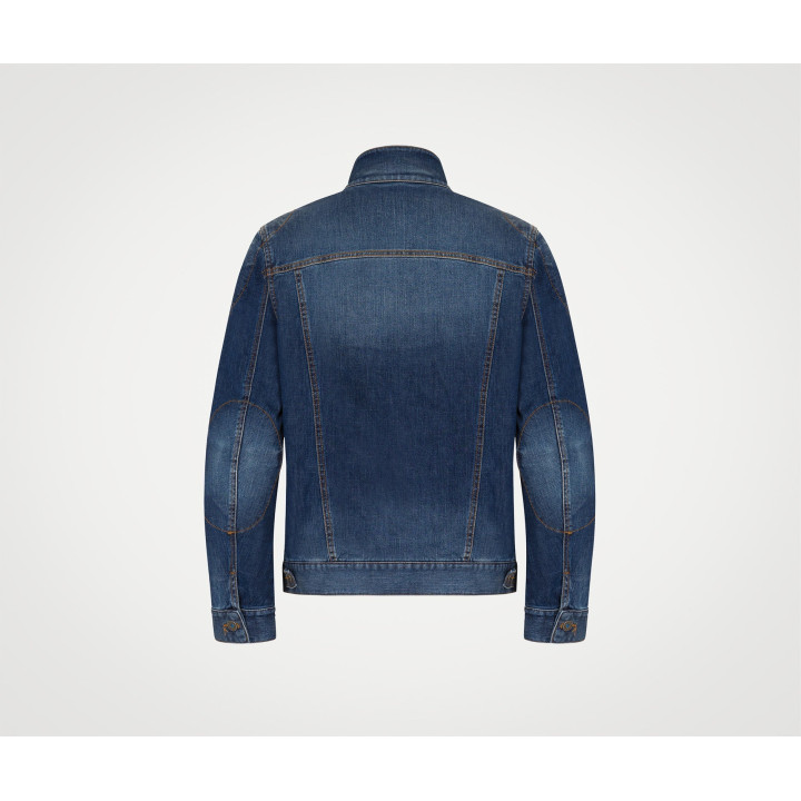 Veste jean pmj west bleu aaa | Oxmoto