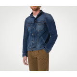 Veste jean pmj west bleu aaa | Oxmoto