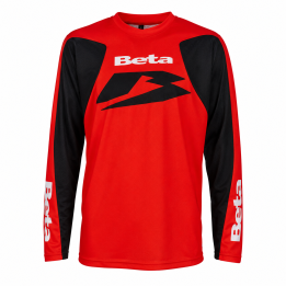 Maillot Beta rx factory rouge | Oxmoto