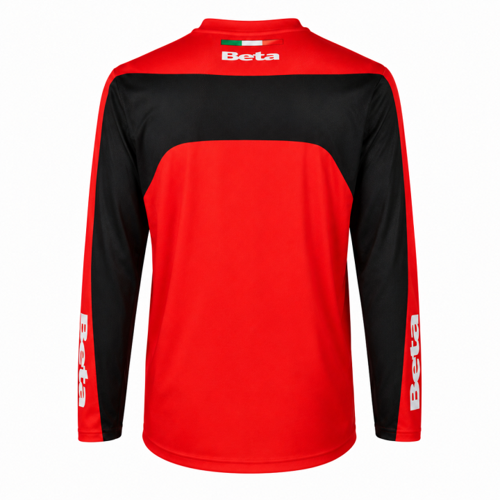 Maillot Beta rx factory rouge | Oxmoto