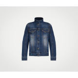 Veste jean pmj femme lucy bleu aaa | Oxmoto