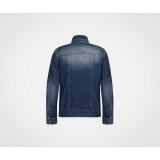 Veste jean pmj femme lucy bleu aaa | Oxmoto