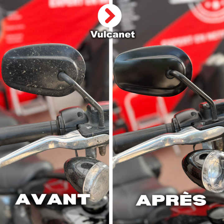 Nettoyant vulcanet lingettes spéciales moto | Oxmoto