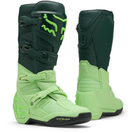 Bottes FOX comp vert | Oxmoto