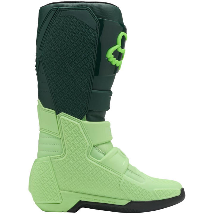 Bottes FOX comp vert | Oxmoto