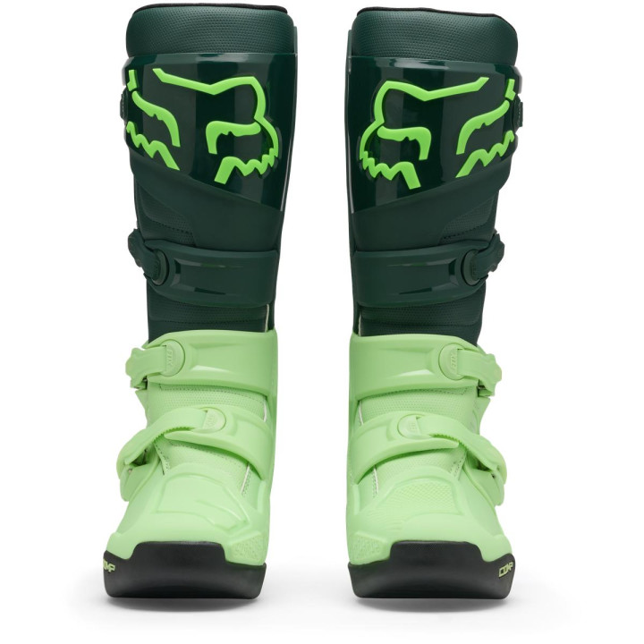Bottes FOX comp vert | Oxmoto