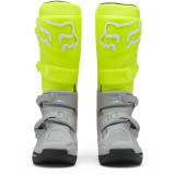 Bottes FOX comp jaune/gris | Oxmoto