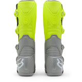 Bottes FOX comp jaune/gris | Oxmoto
