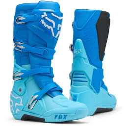 Bottes FOX motion bleu | Oxmoto
