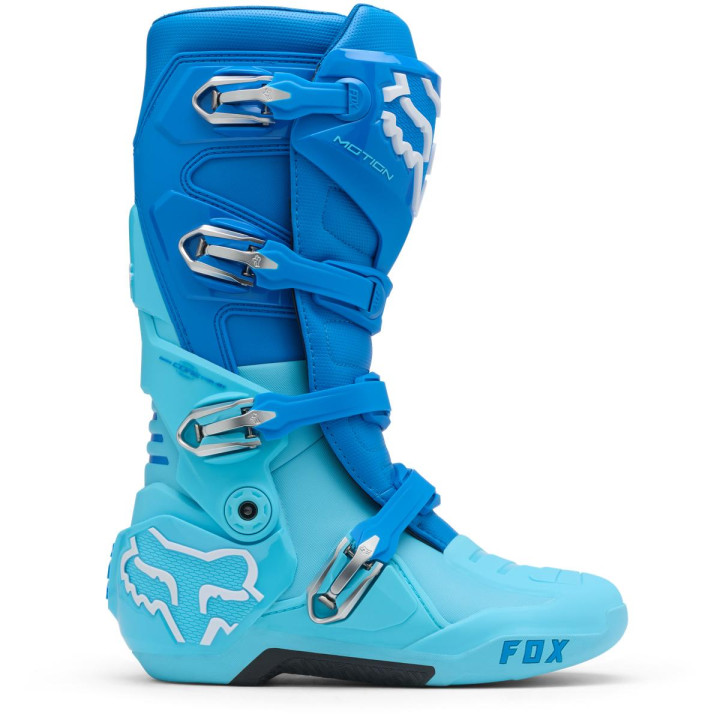 Bottes FOX motion bleu | Oxmoto