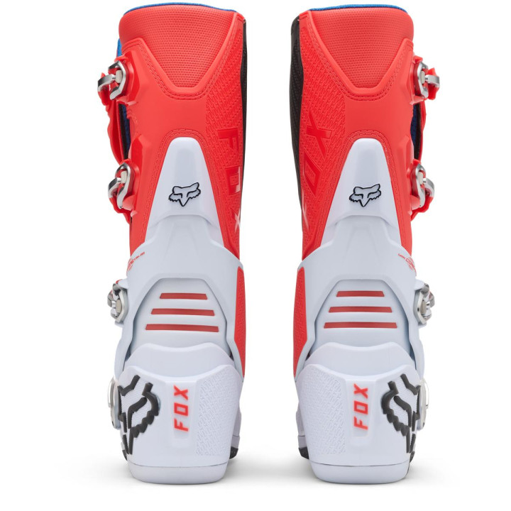 Bottes FOX motion rouge | Oxmoto