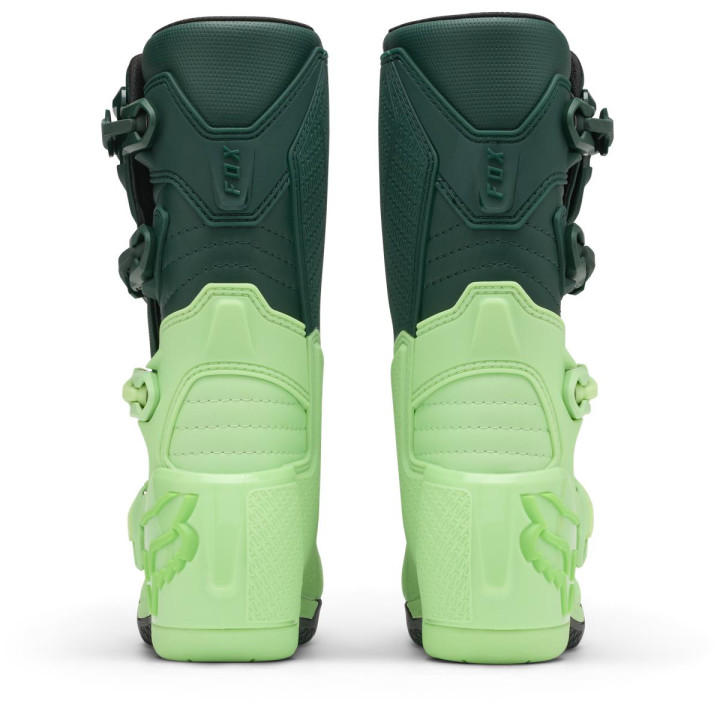 Bottes enfant FOX comp vert | Oxmoto