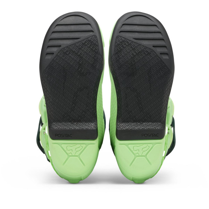 Bottes enfant FOX comp vert | Oxmoto