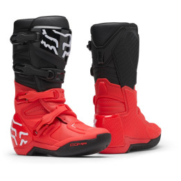 Bottes enfant FOX comp rouge | Oxmoto