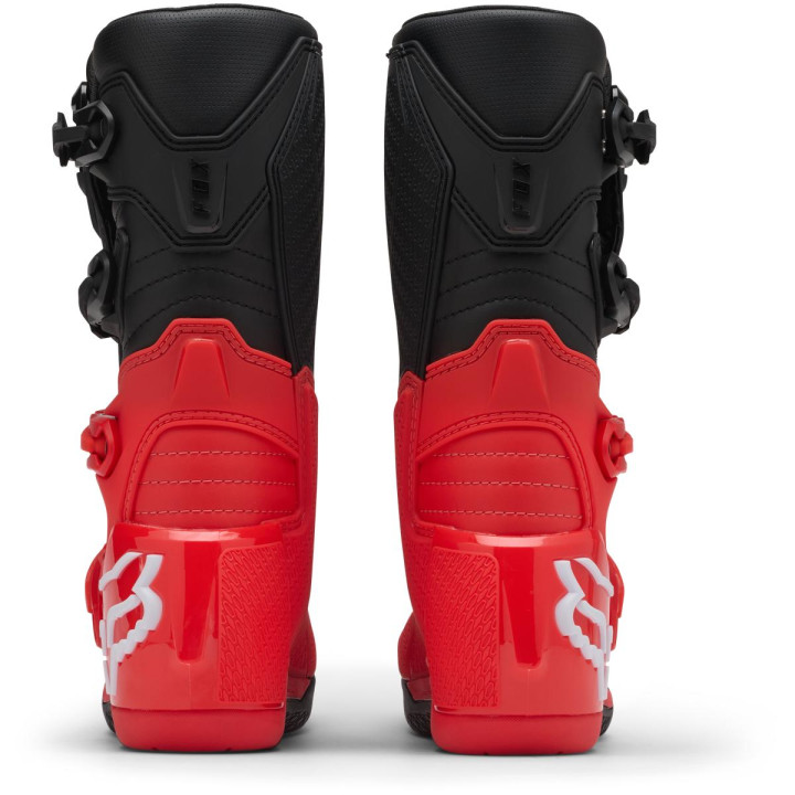 Bottes enfant FOX comp rouge | Oxmoto