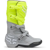 Bottes enfant FOX comp jaune/gris | Oxmoto